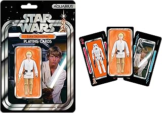 Aquarius Star Wars Luke Skywalker Premium Playing Cards - Luke Skywalker Themed Deck of Cards for Your Favorite Card Games - Officially Licensed Star Wars Merchandise & Collectibles