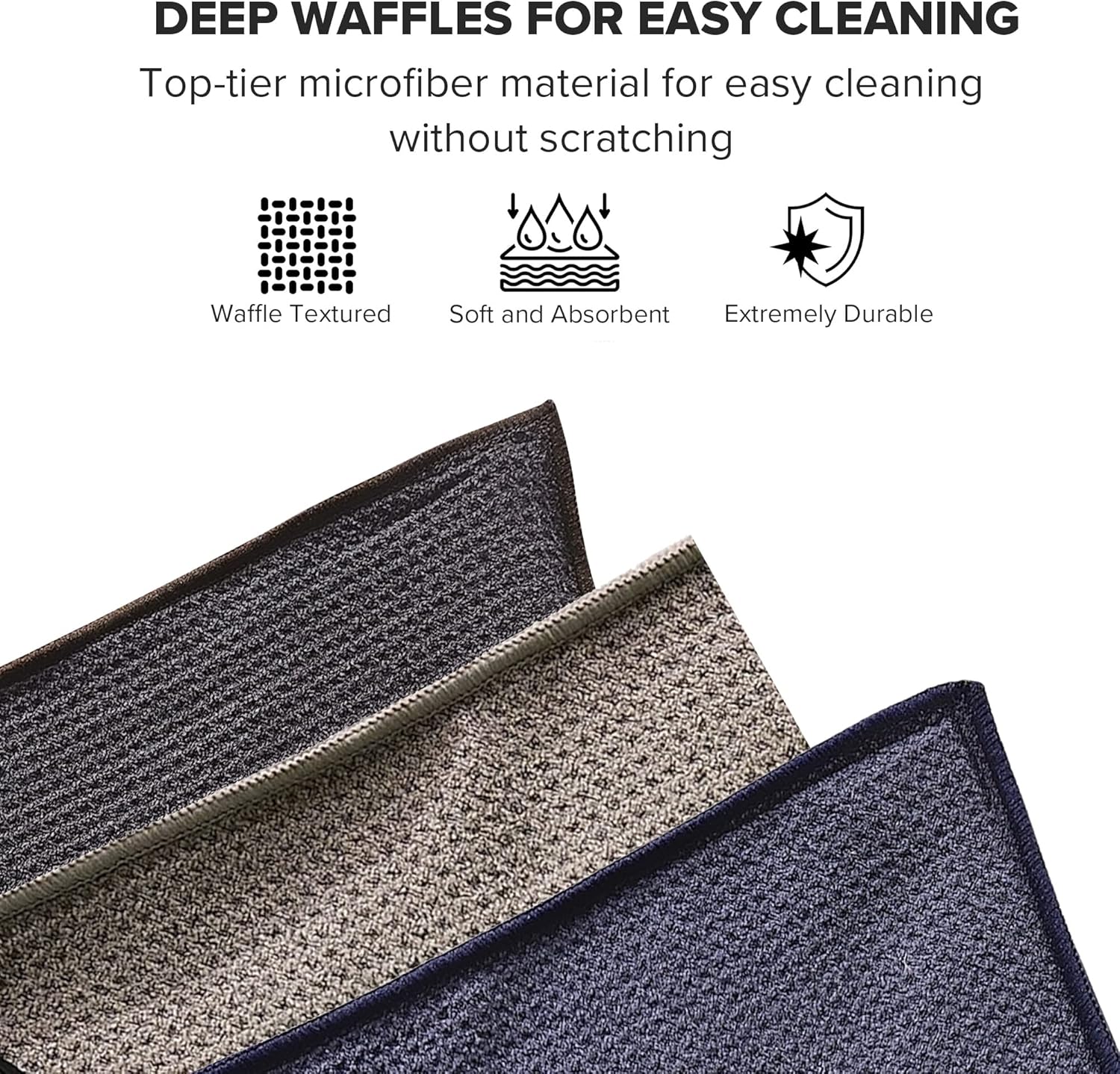 Small Golf Ball Towel - Magnetic Greens Towel & Pocket Golf Towel with Magnet - Golf Ball Cleaner for Around The Green - Image 4