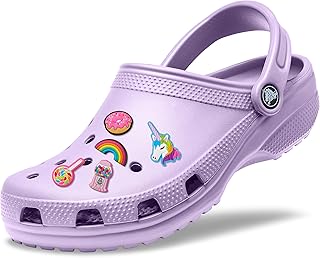 lavender crocs lined