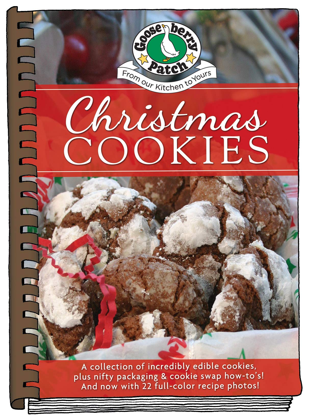 Christmas Cookies: A collection of incredibly edible cookies, plus nifty packaging & cookie swap how-to's! (Seasonal Cookbook Collection)