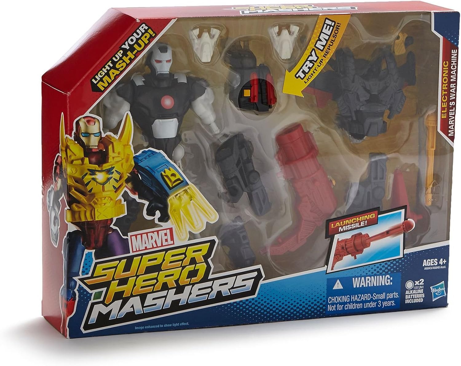 Amazon.com: Marvel Super Hero Mashers Electronic Marvels War Machine ...