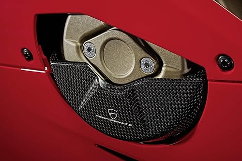 Miniatura 2 de Ducati Panigale V4 Cubierta de carbono para caja de embrague. 96981072A