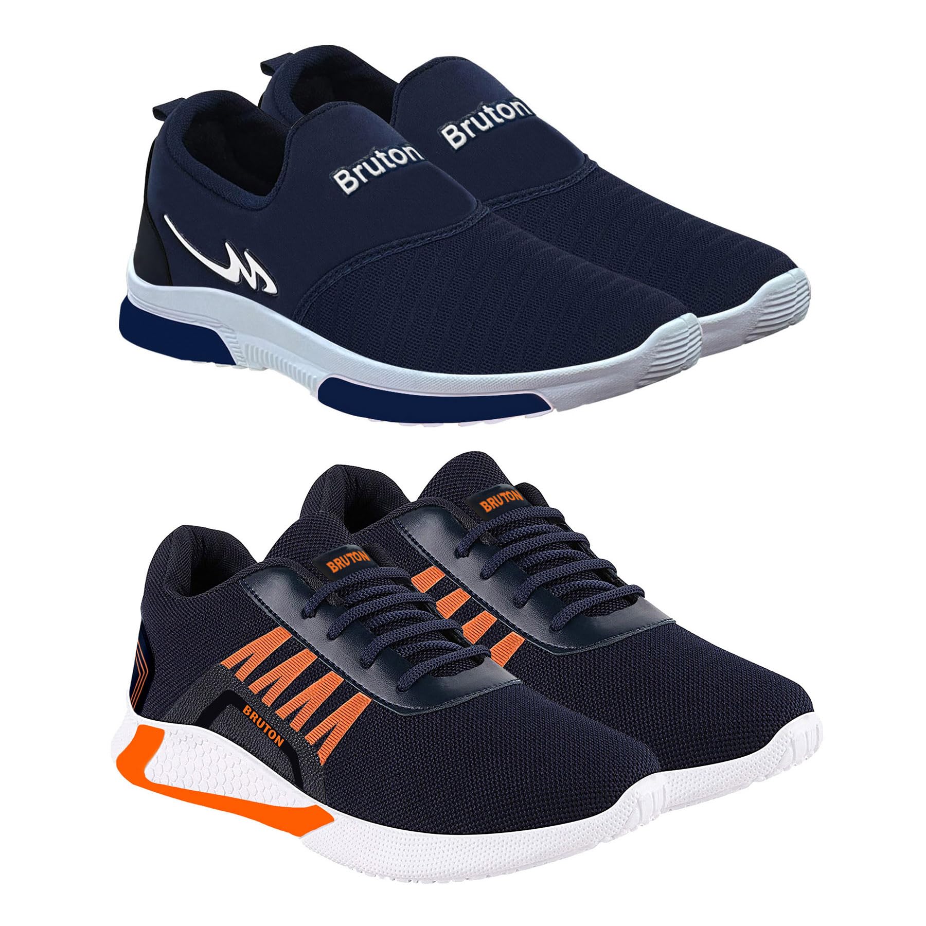 BRUTON Casual Sports Running Shoes Blue-Black (B0C5MLP4R4) Amazon Price History, Amazon Price Tracker