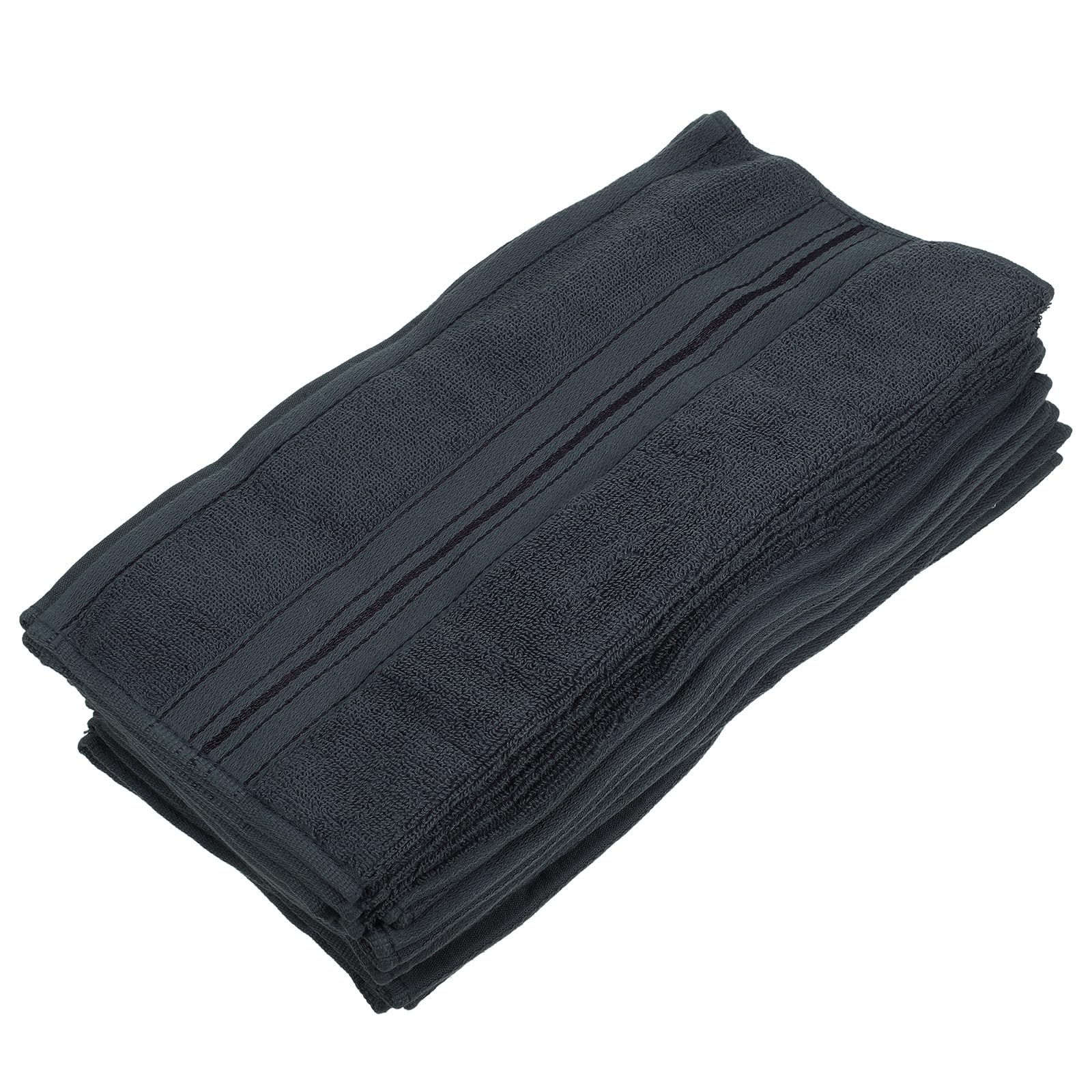SUPVOX Juego de 12 Toallas de Algodón Ultrasuaves y Altamente Absorbentes para Manos y Rostro, Aptas para Tejido Sensible en Cocinas y Oficinas