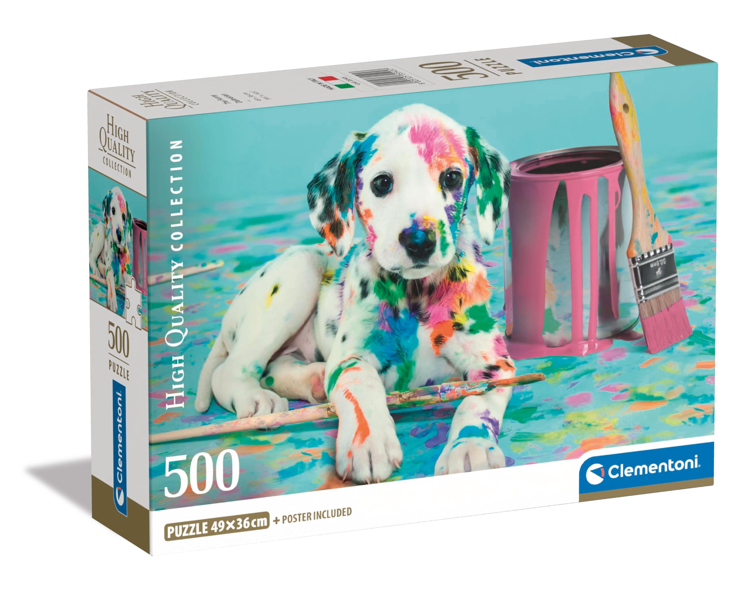 Clementoni The Funny Dalmatian Puzzle 500 Teile Erwachsene - Puzzle Erwachsene in 49 x 36 cm - Puzzle Erwachsene anspruchsvoll von Clementoni 35545