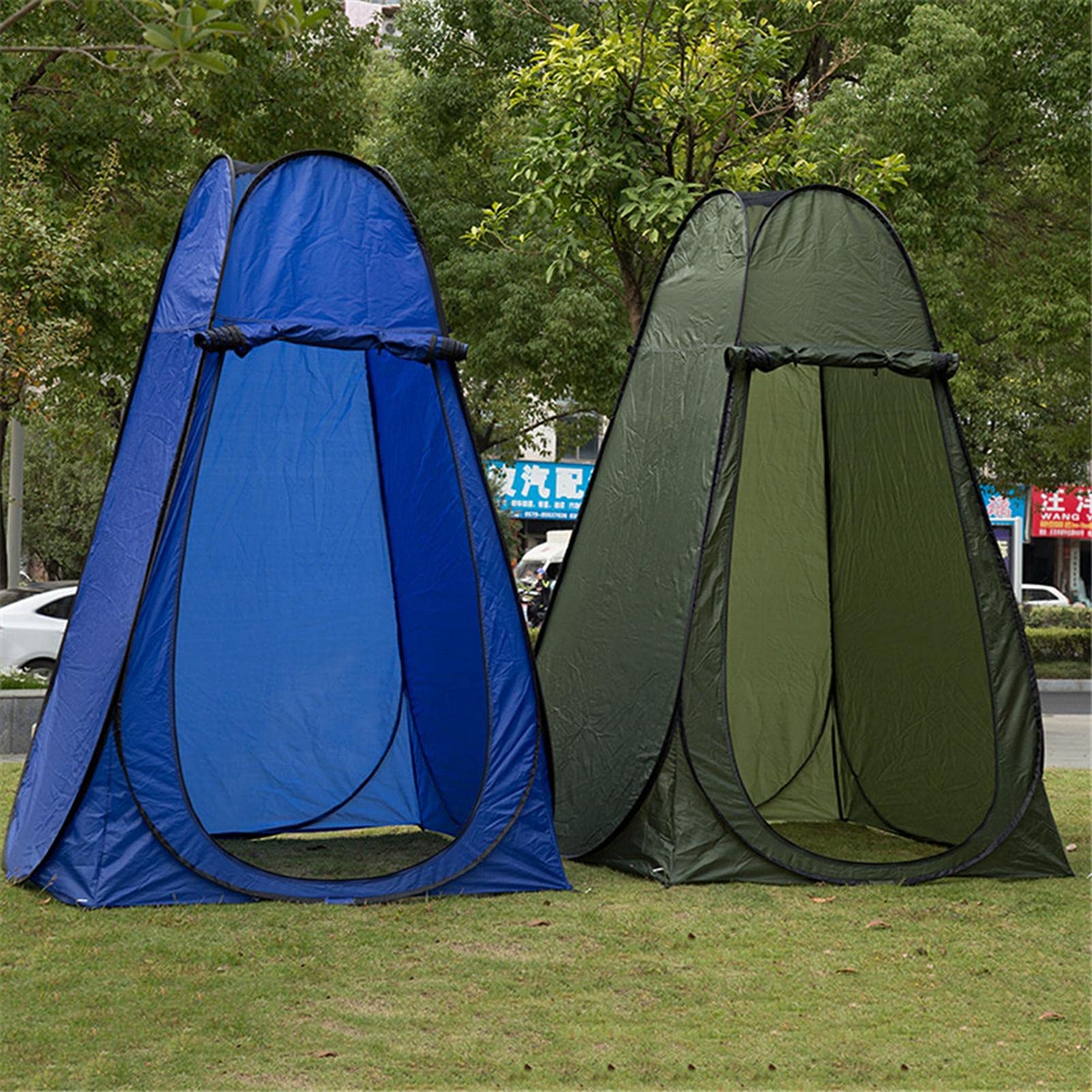 Tenda Doccia Da Campeggio Tenda Per WC Pop Up, Portatile, Per Campeggio, Privacy Tent Pick - Foto 10