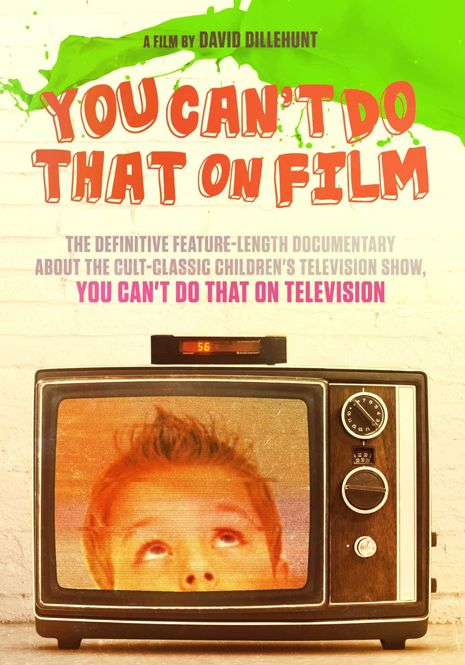 You Can't Do That on Film en formato DVD para noches de cine independiente en casa