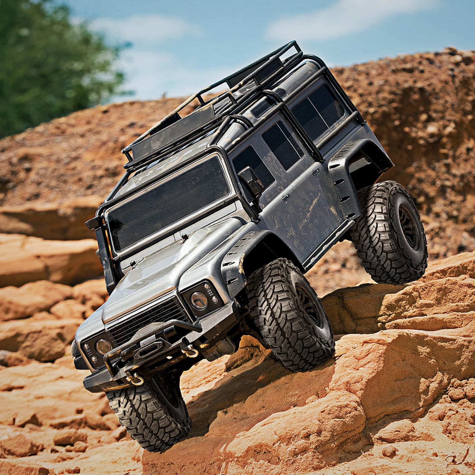 Axial　TRAXXAS　gmade　クローラー Amazon | CrazyHobby 1.9 クローラータイヤ フォームインサート付き