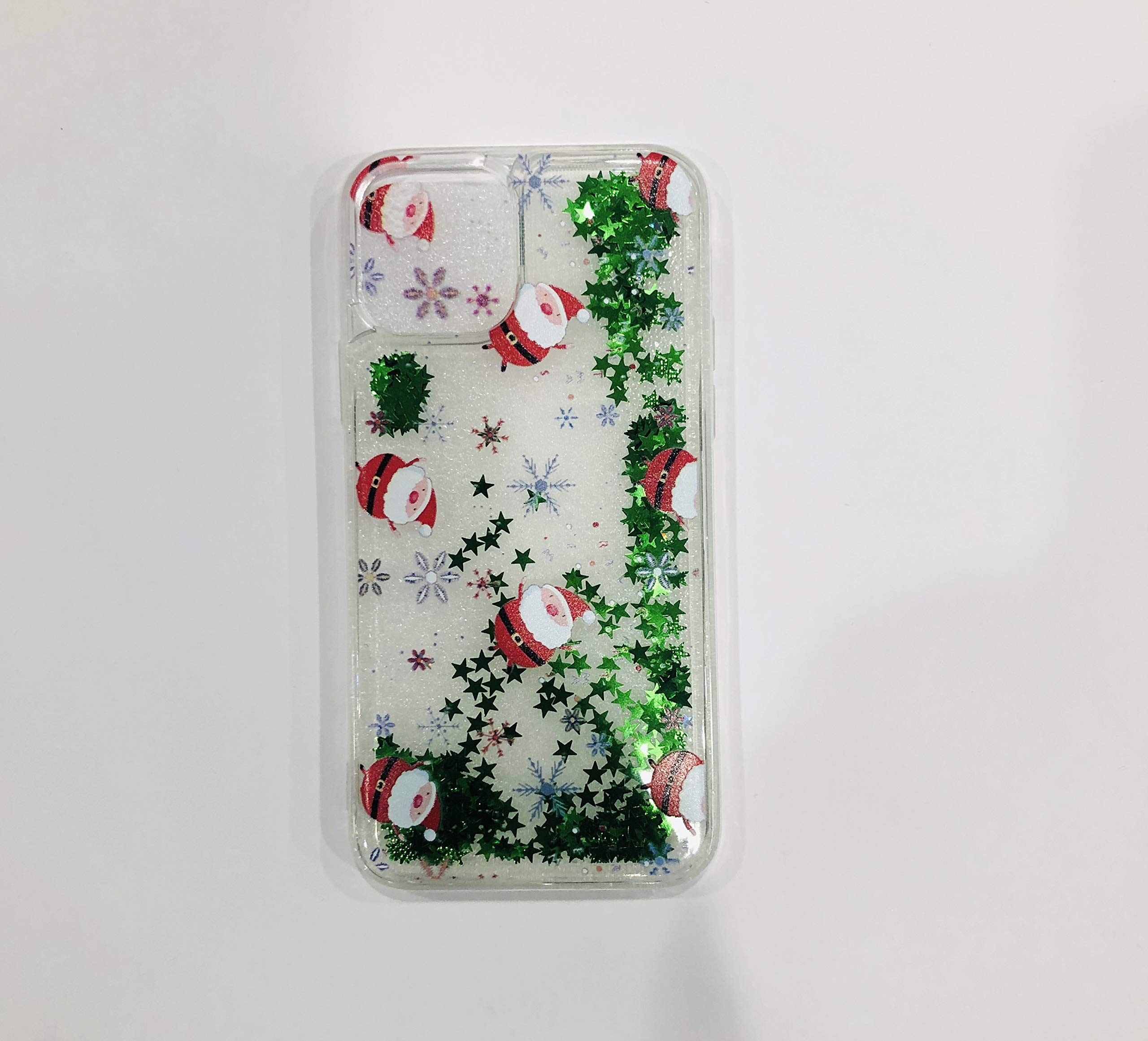 cj world iPhone 11 X-Mas case (iPhone 11/ iPhone 11 PRO/PRO max) (Clear, iPhone 11)