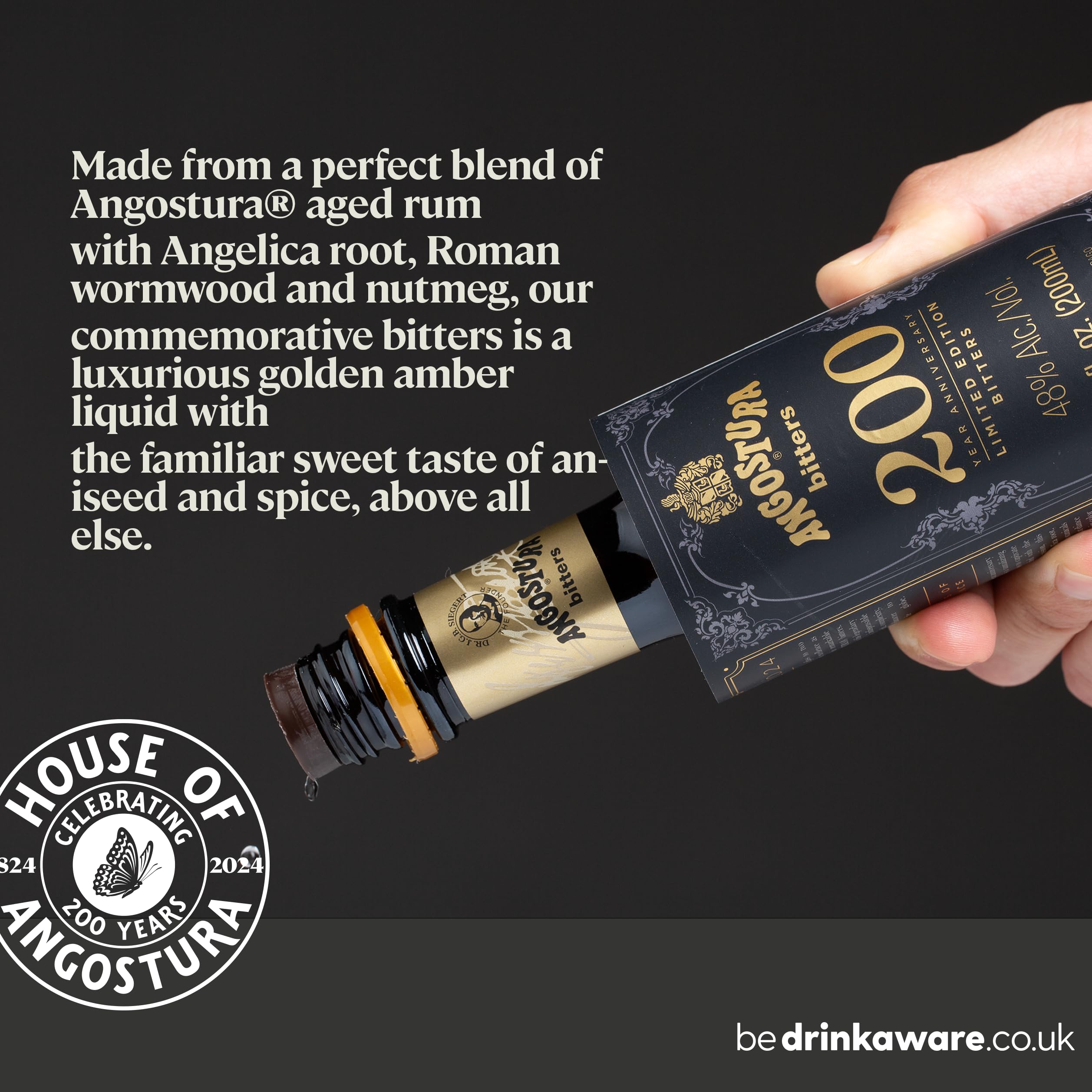 Angostura Bitters 200 years Limited Edition (1 x 0.2l)