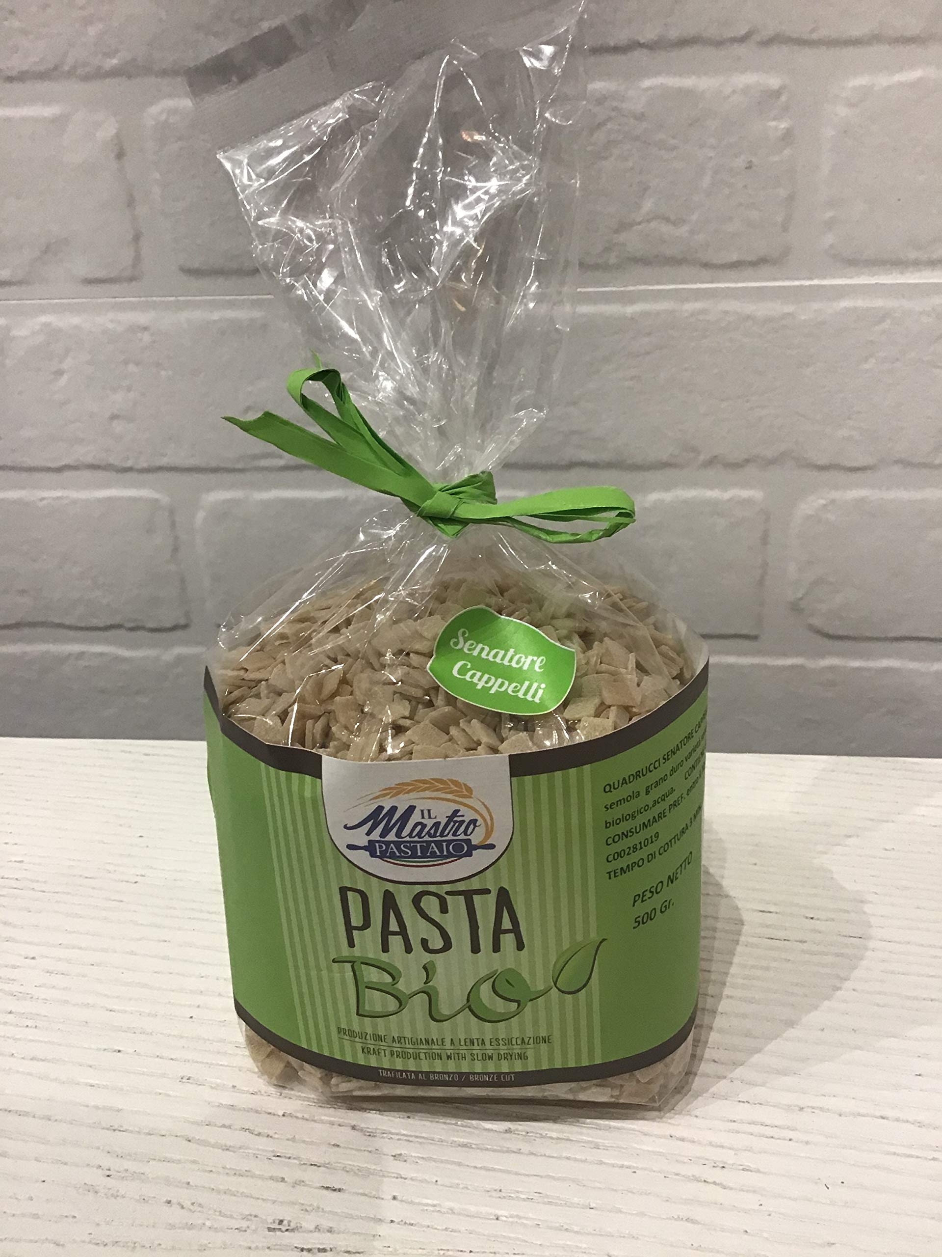 Quadrucci pastina per bambini biologica - Pasta prodotta con metodo artigianale - 1 Confezione da 500 gr
