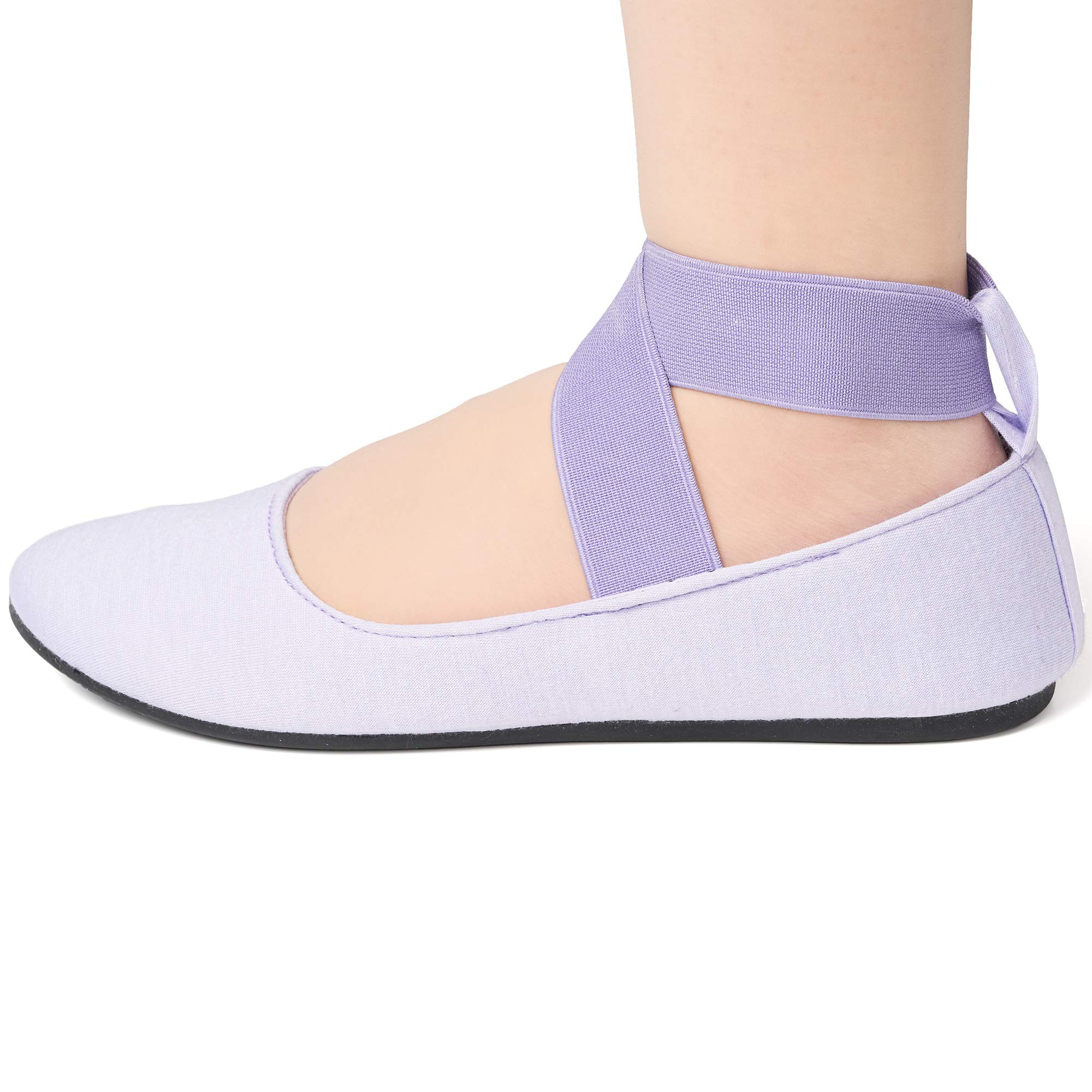 alpine swiss Ballerine da donna Peony Scarpe con cinturino alla caviglia elastiche Slip On Mocassini