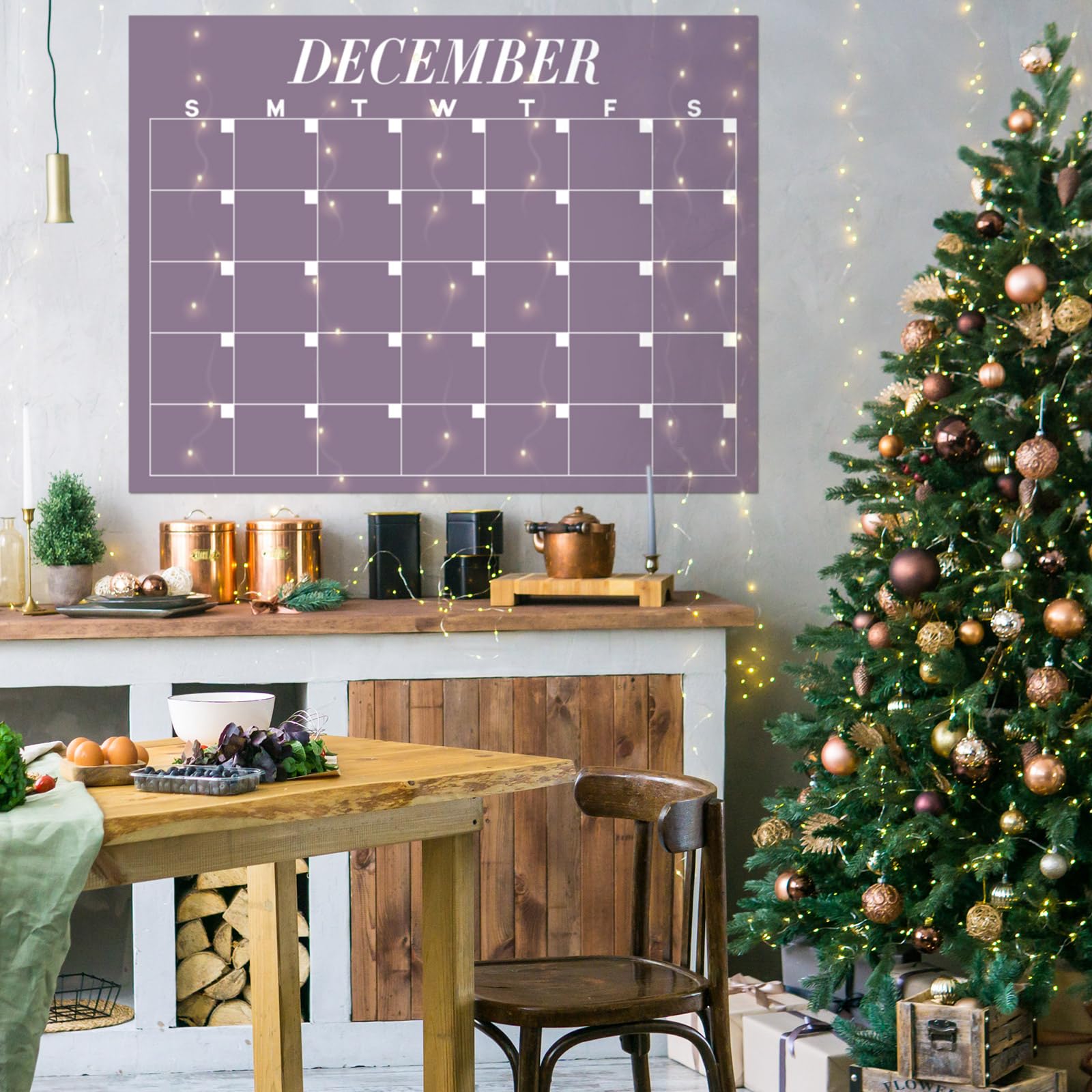 12 calendari extra large non datati 101,2 x 70,5 cm, grande calendario da parete per aula 12 mesi, facile da asciugare, riutilizzabile, pianificazione annuale arcobaleno, per ufficio, casa, studio