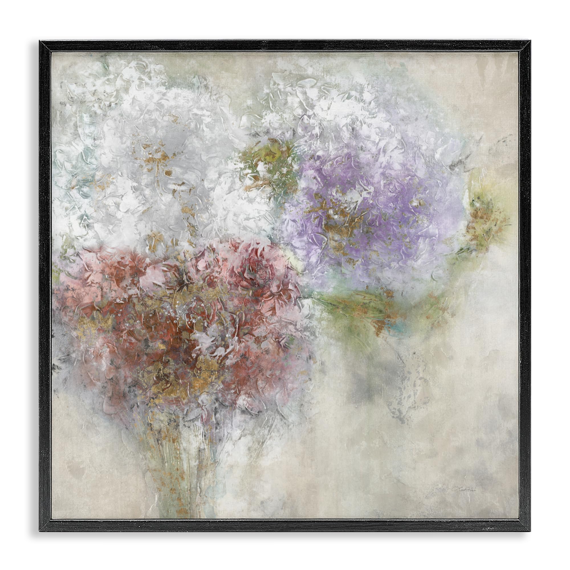 'Dappled Visuals Flowers'| Framed Giclee Art