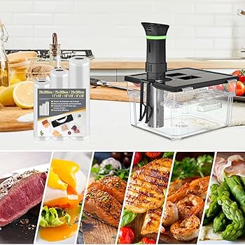 Sous-Vide Cooker 低温調理器 1000W Amazon.com: Sous Vide Machine Kit, Includes 1000W Immersion