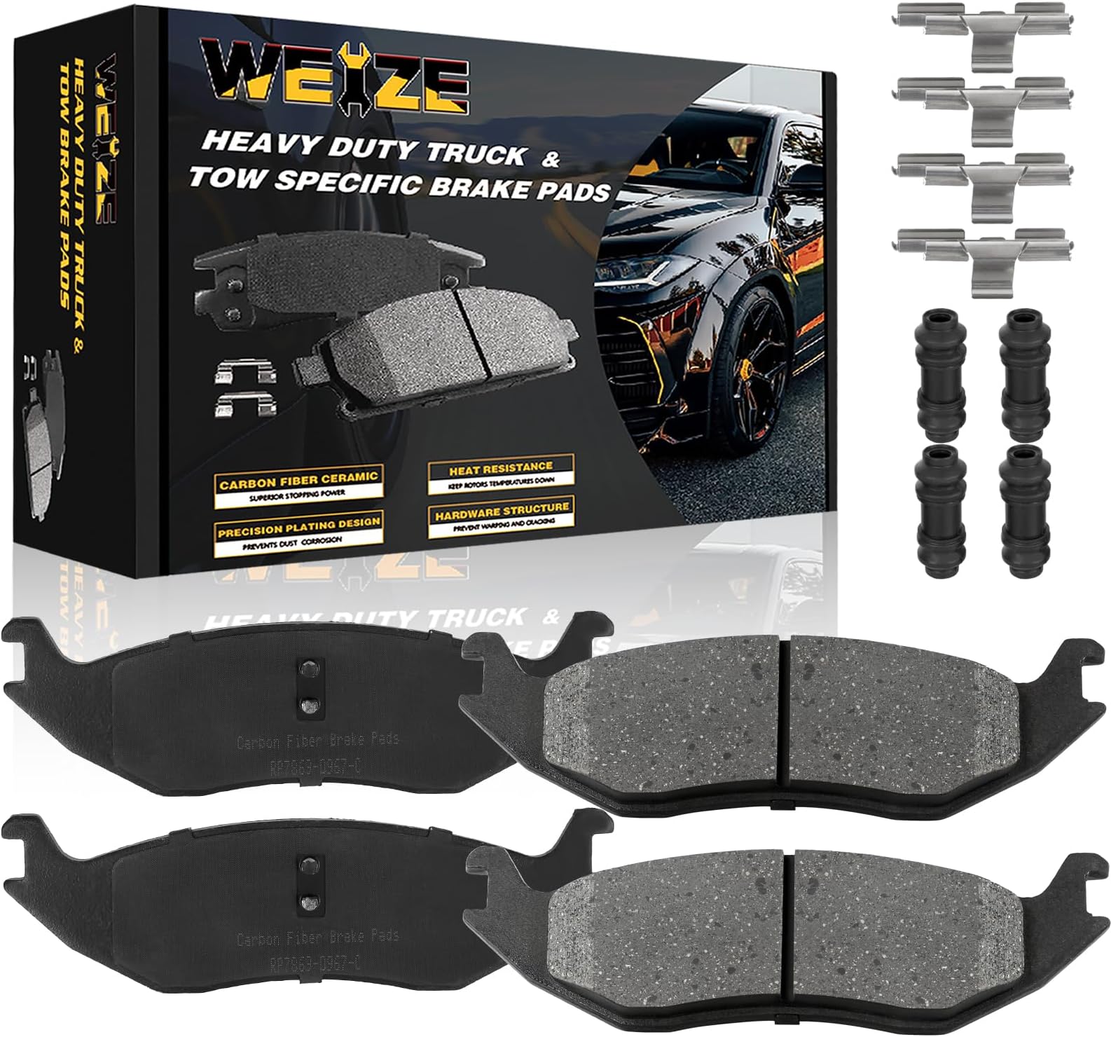 Wagner Brake OEX OEX1084 Disc Brake Pad Set Premium Ceramic