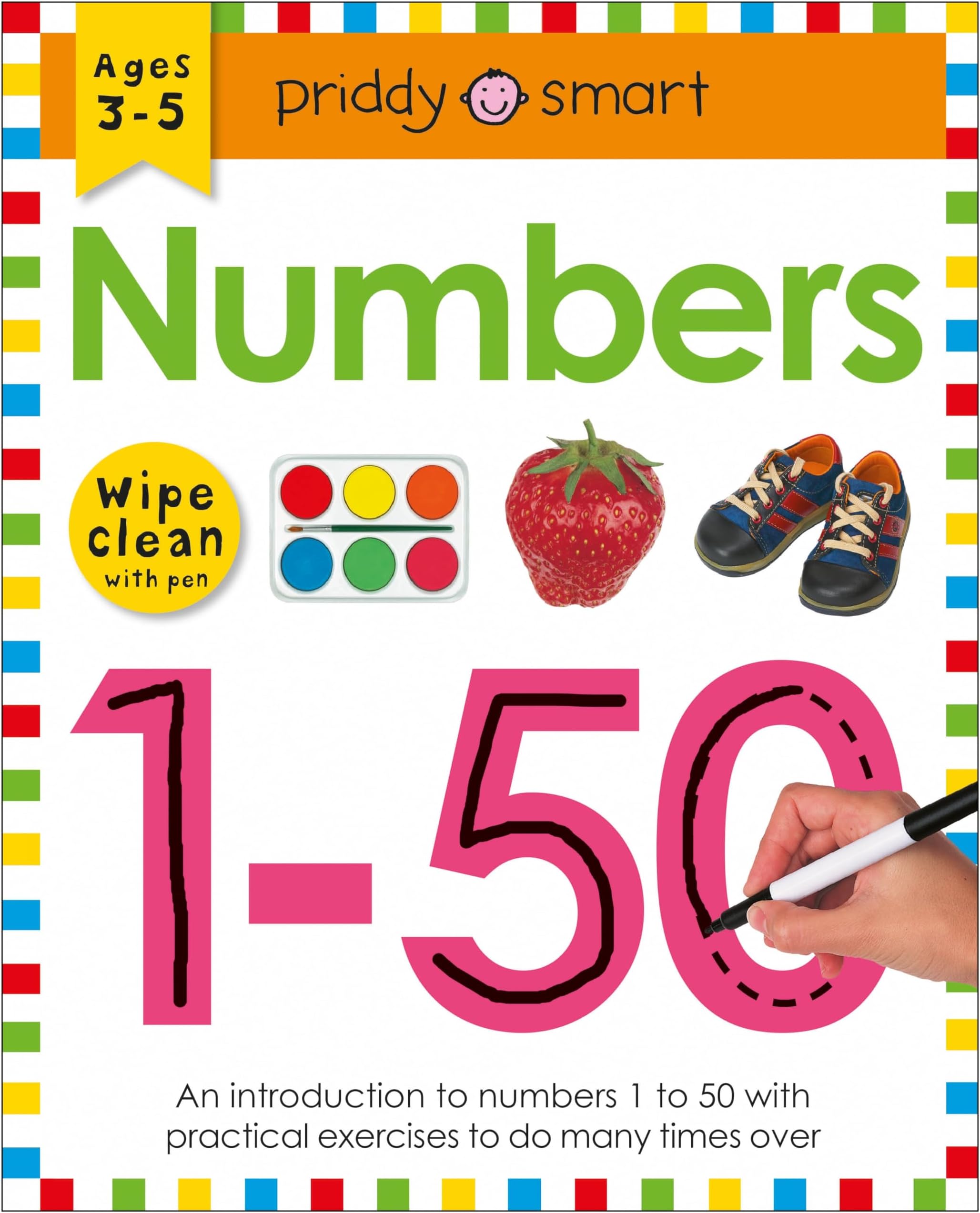 Wipe Clean Workbook: Numbers 1-50: Ages 3-5; Wipe-Clean with Pen (Wipe Clean Learning Books)