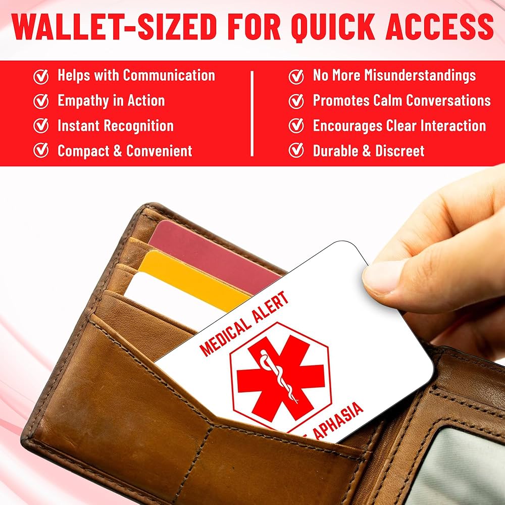 Amazon.com: Elm City Direct Aphasia Communication Wallet Card, 2 Pack (White) : Health & Household amazon-com-elm-city-direct-aphasia-communication-wallet-card-2-pack-white-health-household