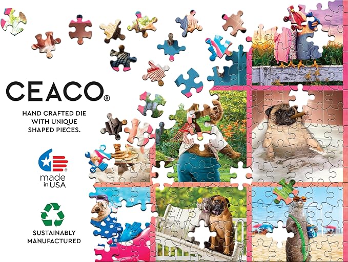 Puzzle Jigsaw 500 Piezas Animales Divertidos CEACO miniatura 6