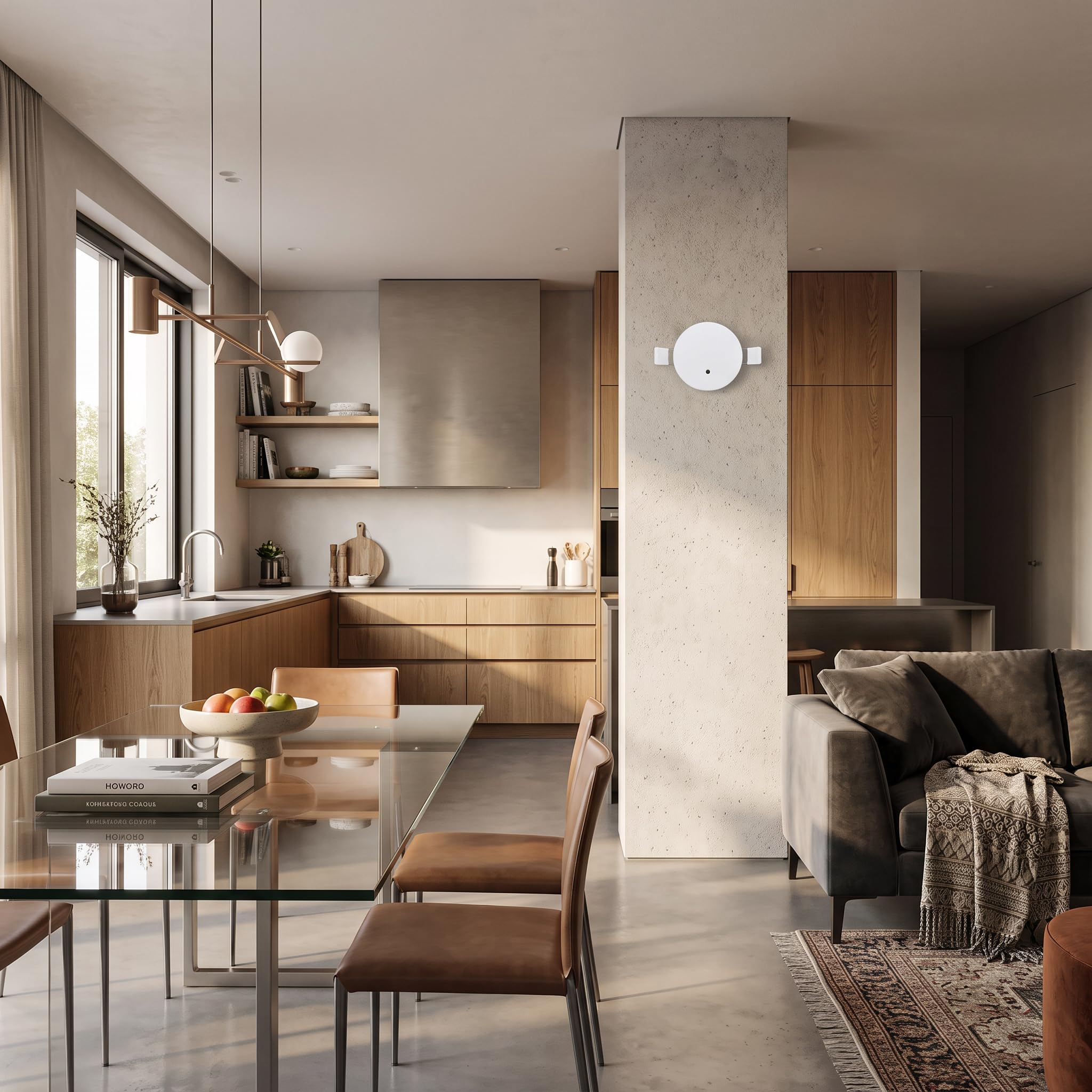 Garosa Sensore di Presenza Umana WiFi Rilevatore di Movimento Intelligente 24 GHz con Rilevamento della Respirazione per Casa Intelligente Tuya Smart Life e Automazione