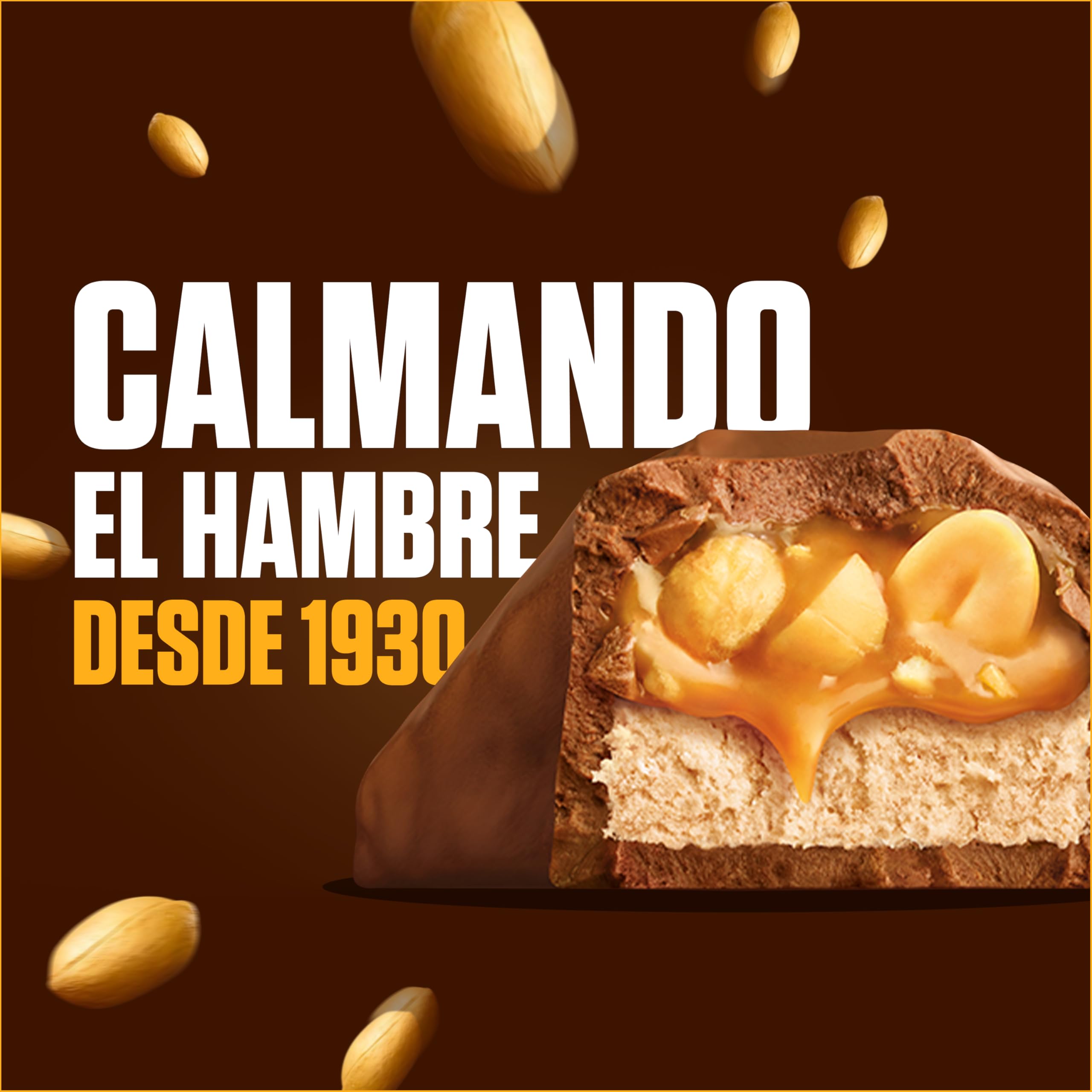 Snickers Minis, Chocolatina con Crema de Cacahuete, Caramelo y Trocitos de Cacahuete Recubiertos de Chocolate con Leche, Ideal para Calendarios Adviento y Bombones para Regalar, 2,5 kg