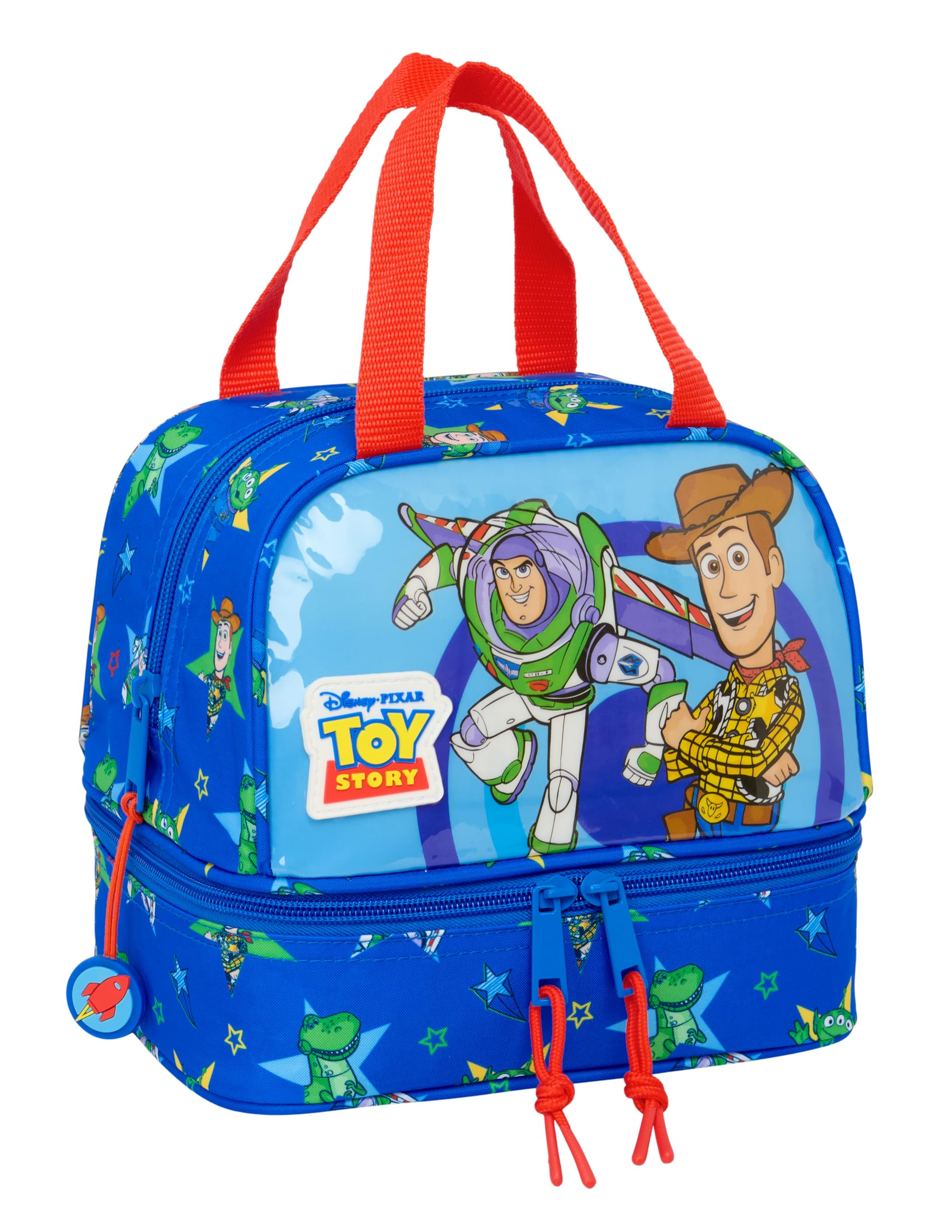 Toy Story Good Vibes – Lunch Box, Pencil Case, Quality and Maximum Resistance, Meal, Recreation, Snack and Breakfast, 20 x 15 x 20 cm