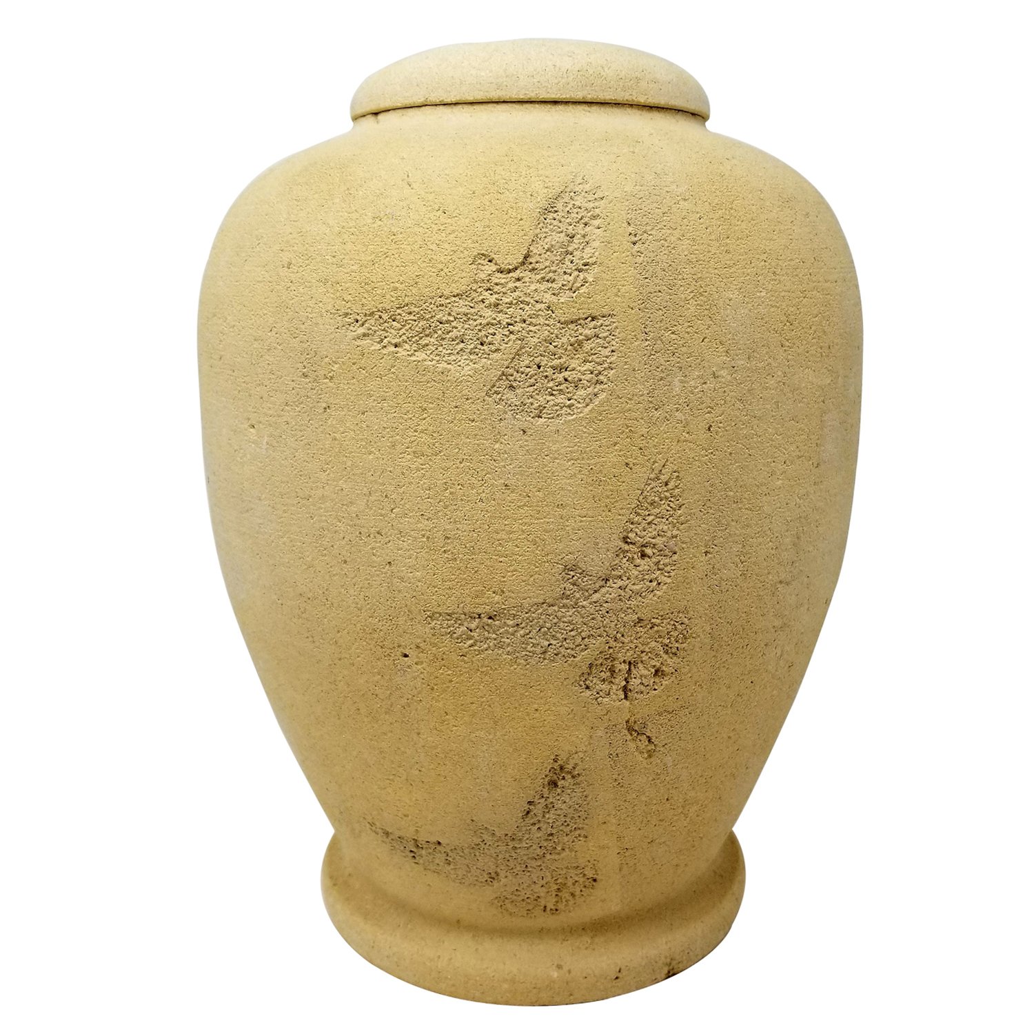 Natural Sand Cremation Urn - Sand Carved Cremation Urn - Handcrafted Sand Rock Adult Funeral Urn for Ashes - Great Urn Deal (Going Home)