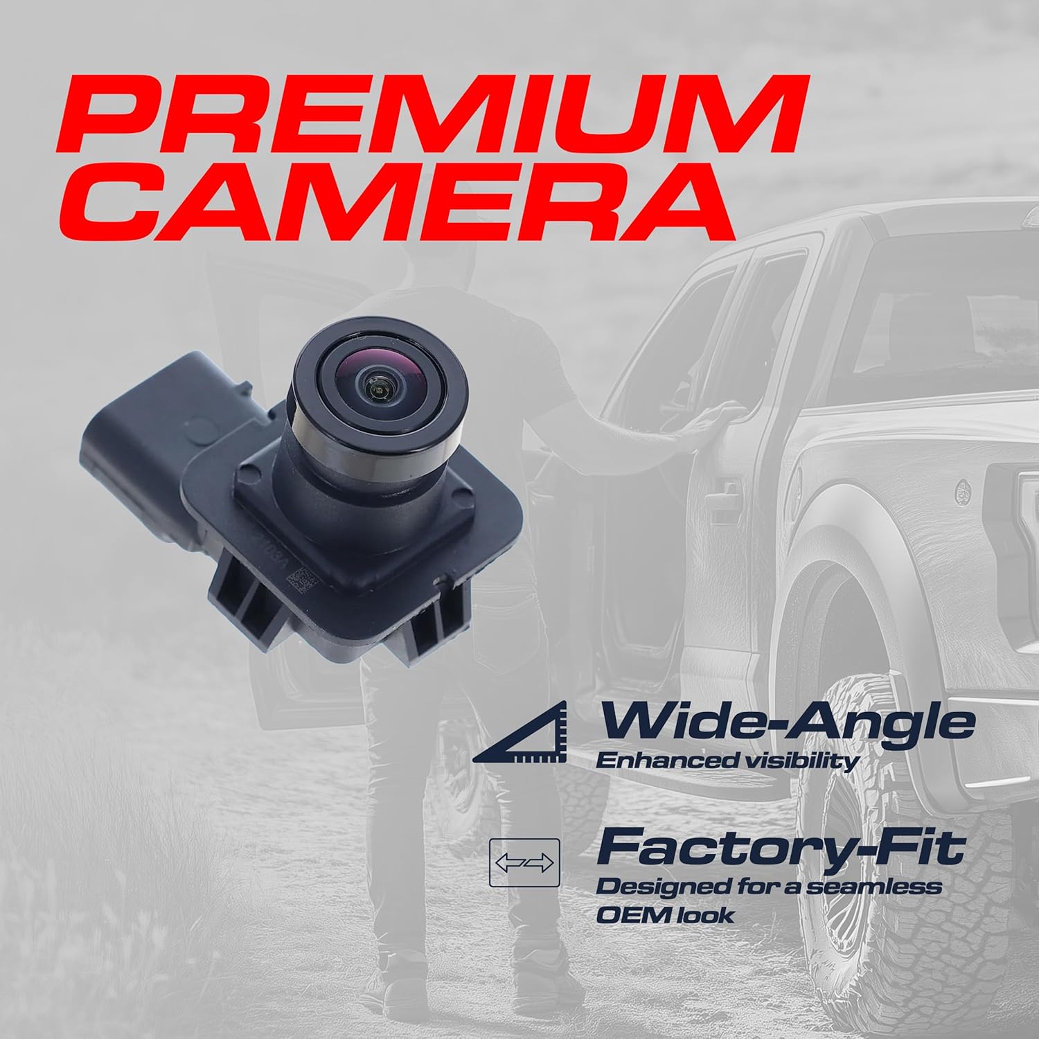 Master Tailgaters Replacement for Ford Flex (2013-2019) Backup Camera OE Part # GA8Z-19G490-A, DA8Z-19G490-A, DA8Z-19G490-C, EA8Z-19G490-A