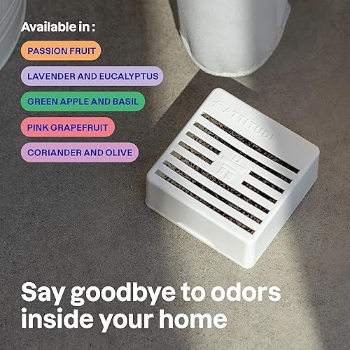 Miniatura 2 de ATTITUDE Purificador de aire natural con filtro de carbón activado, hipoalergénico, pomelo rosa, 8 onzas, 15226