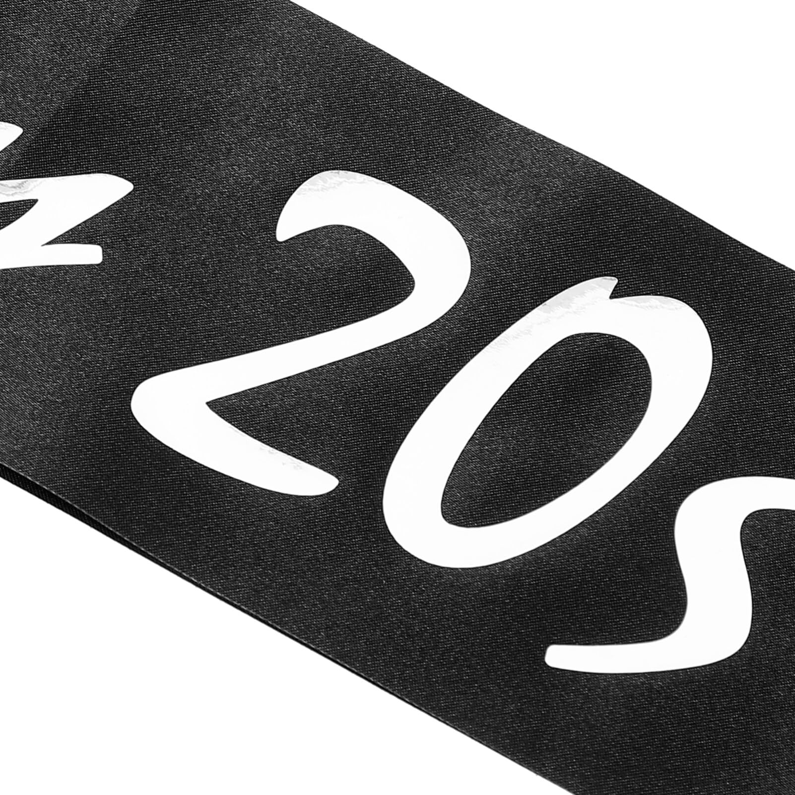 Écharpe Anniversaire RIP To My 20s - Noir Et Blanc Accessoire Fun Pour F Te Des 423020