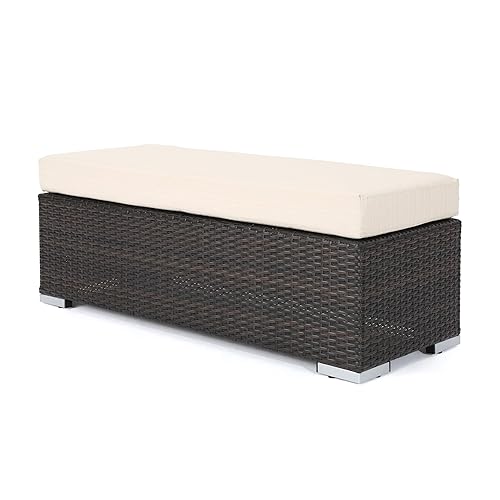 Christopher Knight Home Santa Rosa Outdoor Wicker Bench with Water
