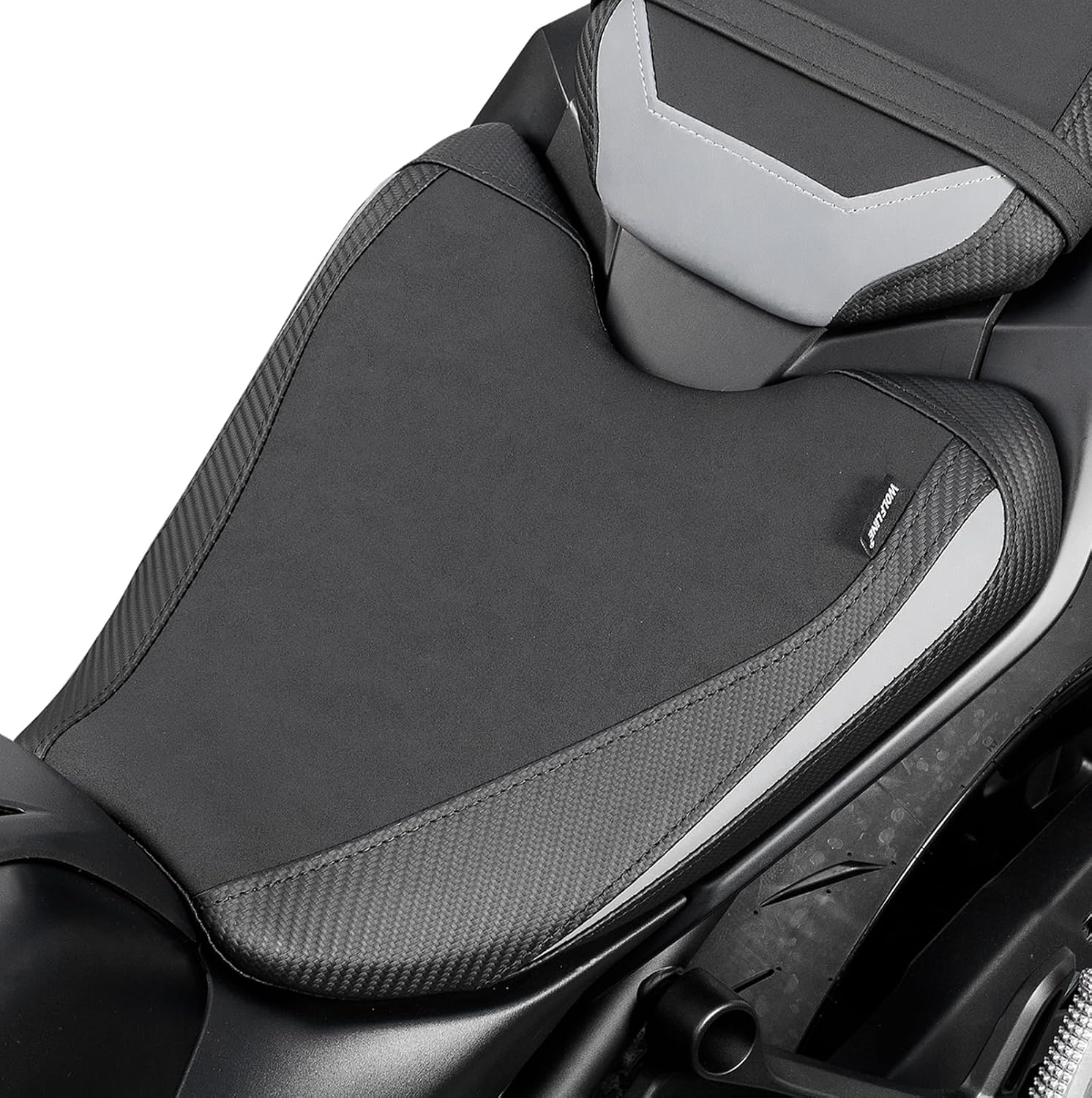 Motorcycle Rider Seat for MT-07 MT07 2025 2026 Front Driver Saddle Solo Cushion Pad (Gray)