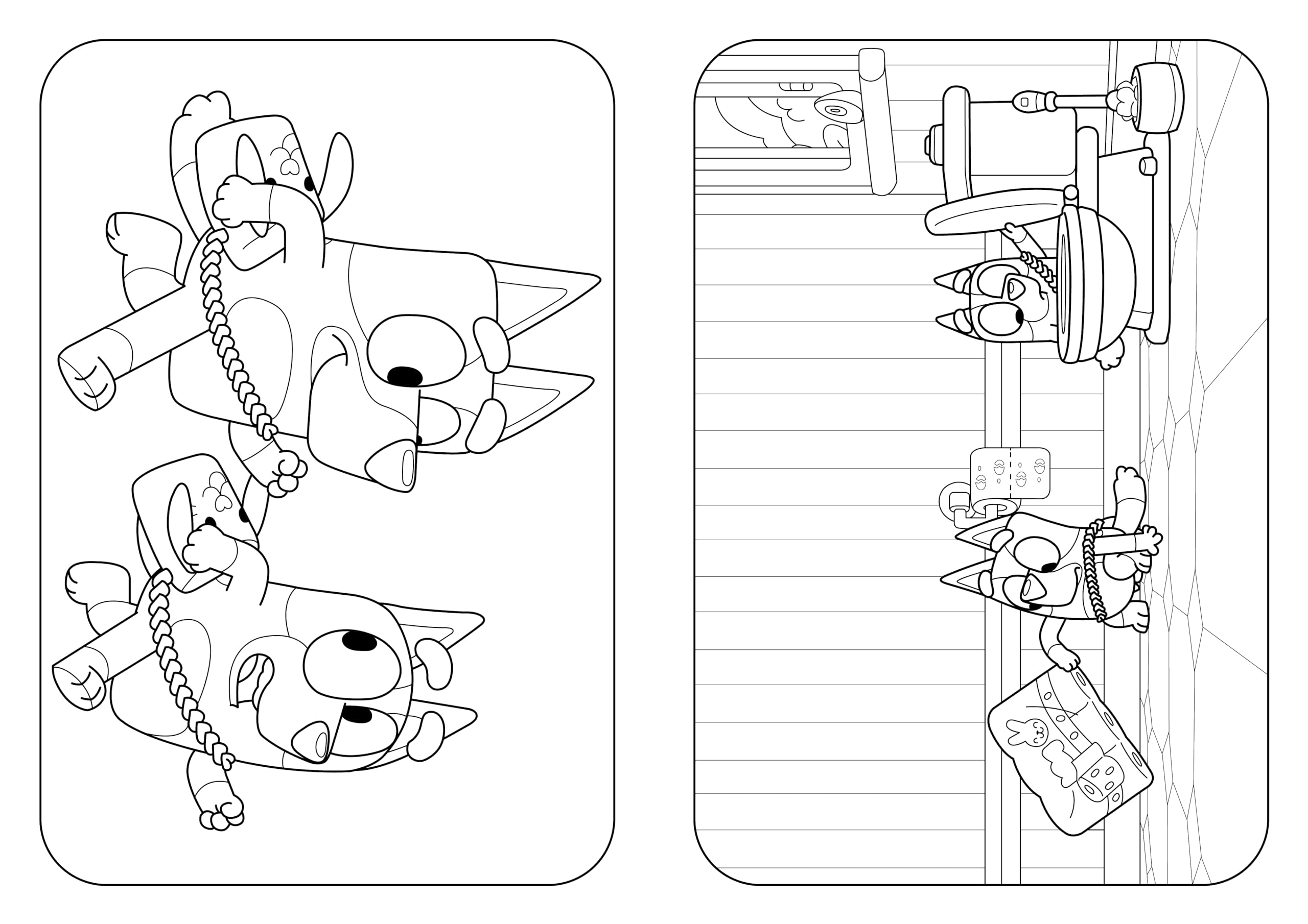 Bluey Happy Easter!: A Sticker Colouring Book