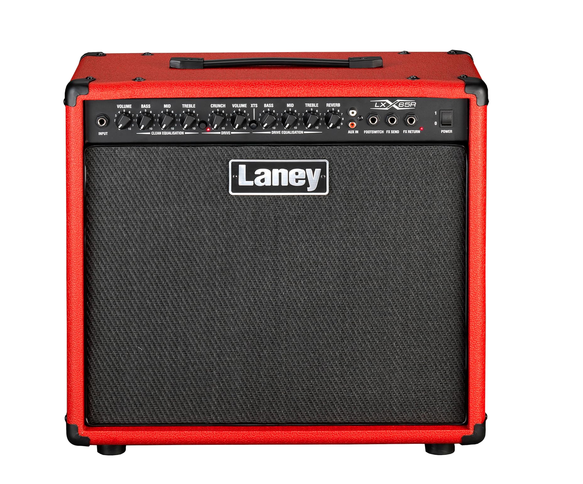 Amazon.com: Laney LX65R-Red Guitar Combo 65W 12 Inch Woofer Reverb