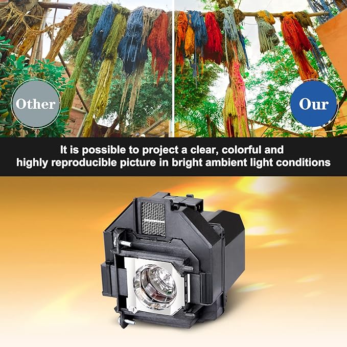 Lámpara Proyector YOSUN para Epson ELPLP97 119W con Carcasa miniatura 4