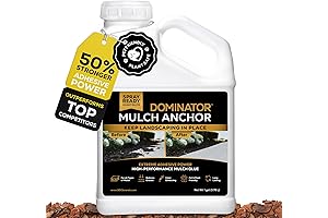 DOMINATOR Mulch Anchor - The Ultimate Mulch Glue Solution
