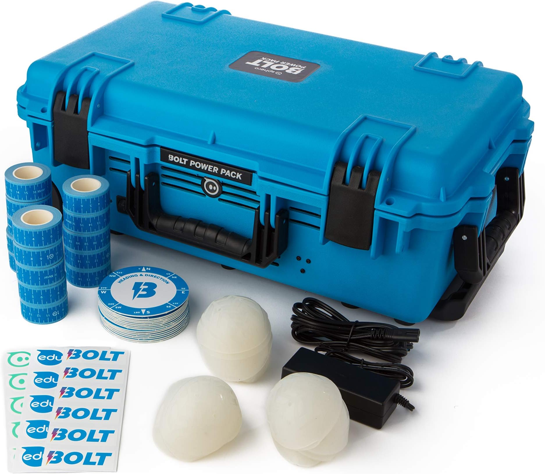 BOLT Power Pack: 15 Robots, Charging Case + Accessories + Free Training Course, STEM Learning and Coding Toy
