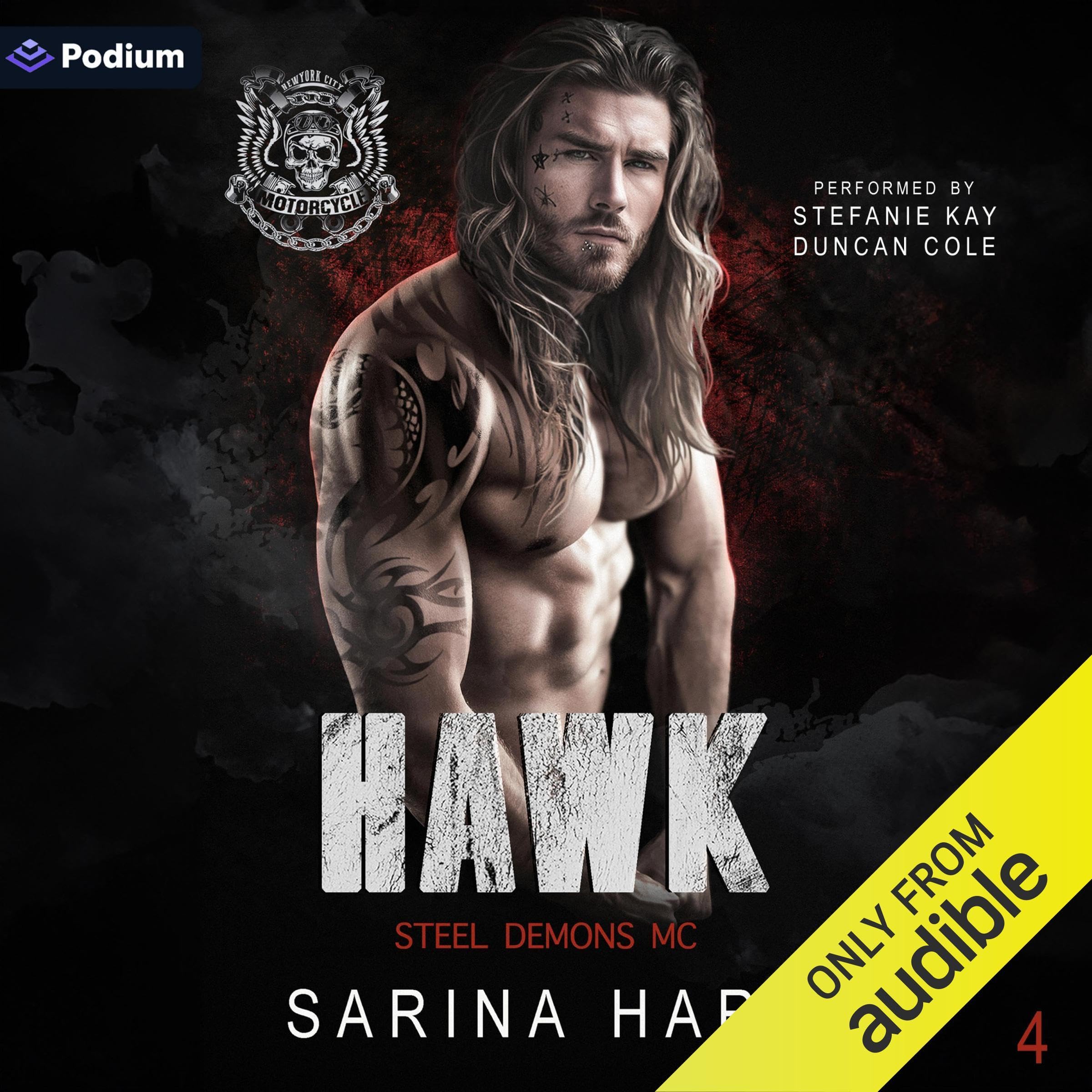 Cover art for Hawk: Steel Demons MC, Book 4