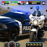 Police Car Racing: Cops Crime Chase Simulator Highway Pursuit, Police Games, Car Driving & Criminal Escape 3D