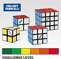 Vista 6 de Rubik's Cubo, paquete de trío de azulejos 2x2, mini cubo 3x3, maestro de 4 x 4, rompecabezas de resolución de problemas, rompecabezas clásico a