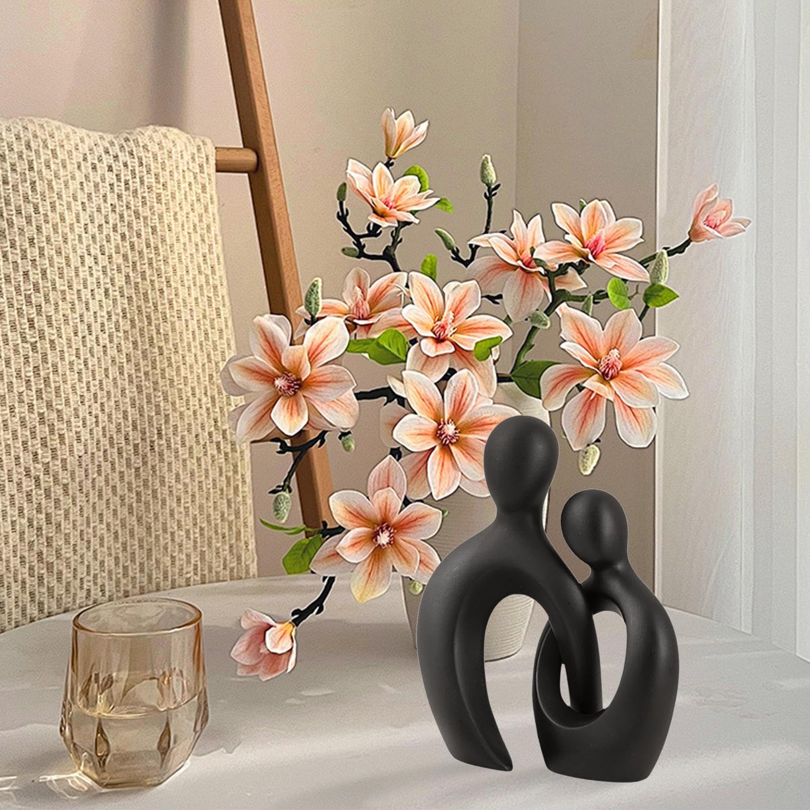 Amazon.co.jp: Ghjkldha 抽象的な金属彫刻 | 芸術的な彫刻のセンター