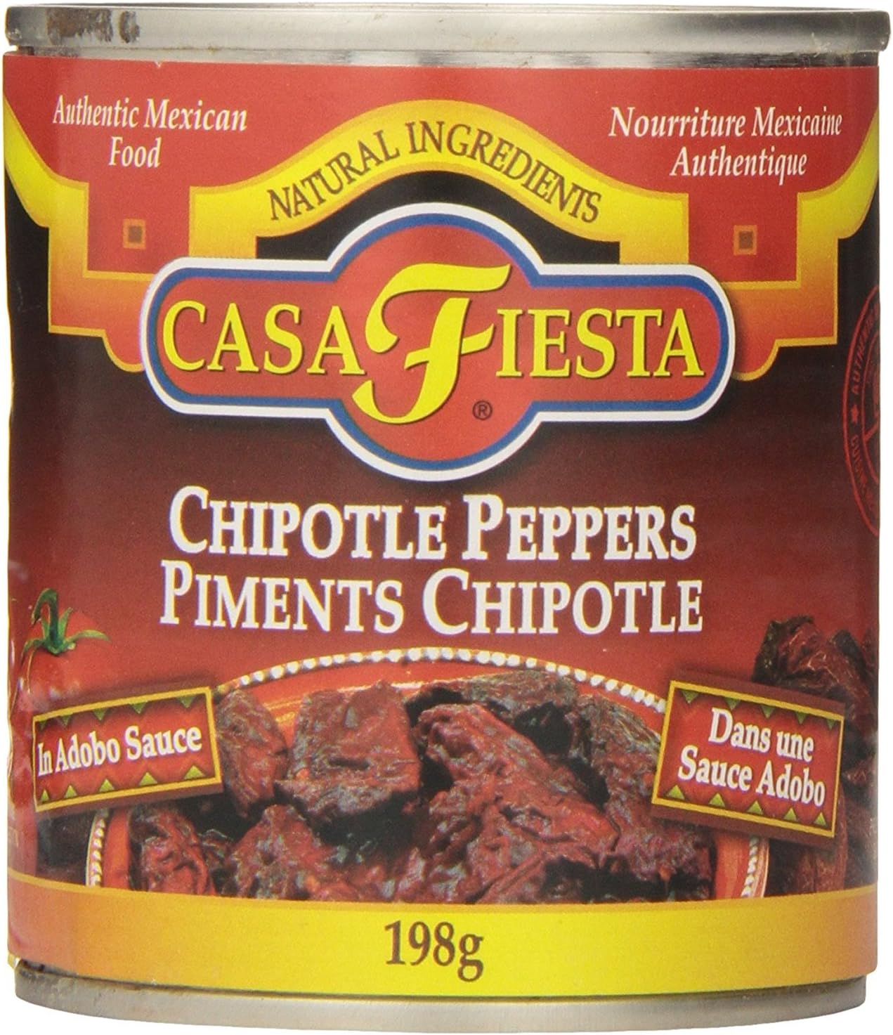 Casa Fiesta Chipotle Peppers, 198g