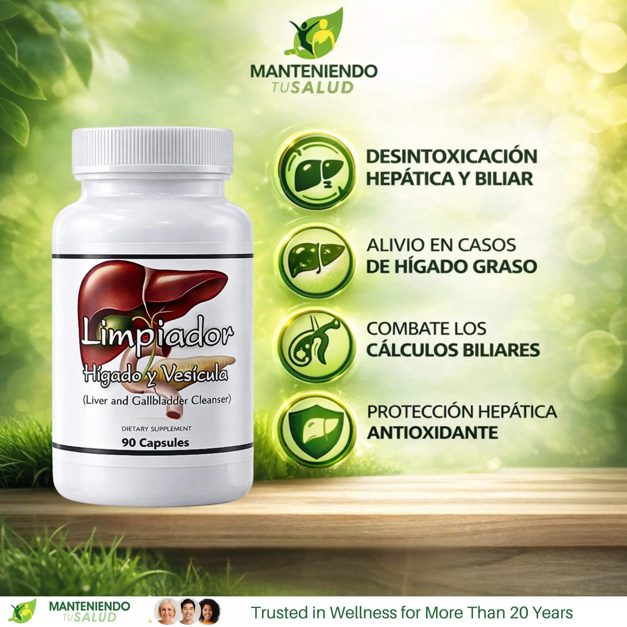 Amazon.com: Manteniendo Tu Salud Limpiador de Hígado y Vesícula, Apoyo al  Hígado, Extracto de Cardo Mariano, 90 Cápsulas : Salud y Hogar