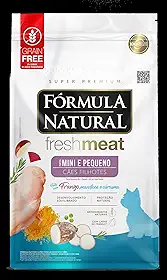 Fórmula Natural Fresh Meat Ração Seca Para Cães Filhotes De Pequeno Porte Sabor Frango 1Kg