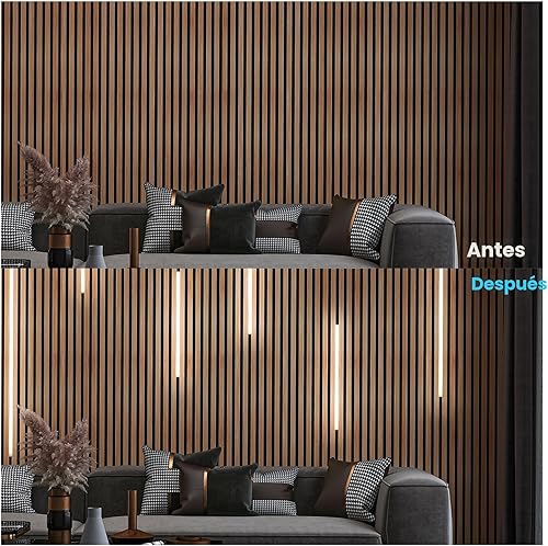 Miniatura 7 de Art3d Kit de iluminación LED empotrable, 6 piezas de luz LED blanca autoadhesiva con interruptor inteligente, interruptor táctil de 3000 K para