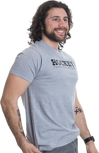 Miniatura 3 de Hockey It's Like Football, but for Men  Funny Hockey Team League Humor T-Shirt