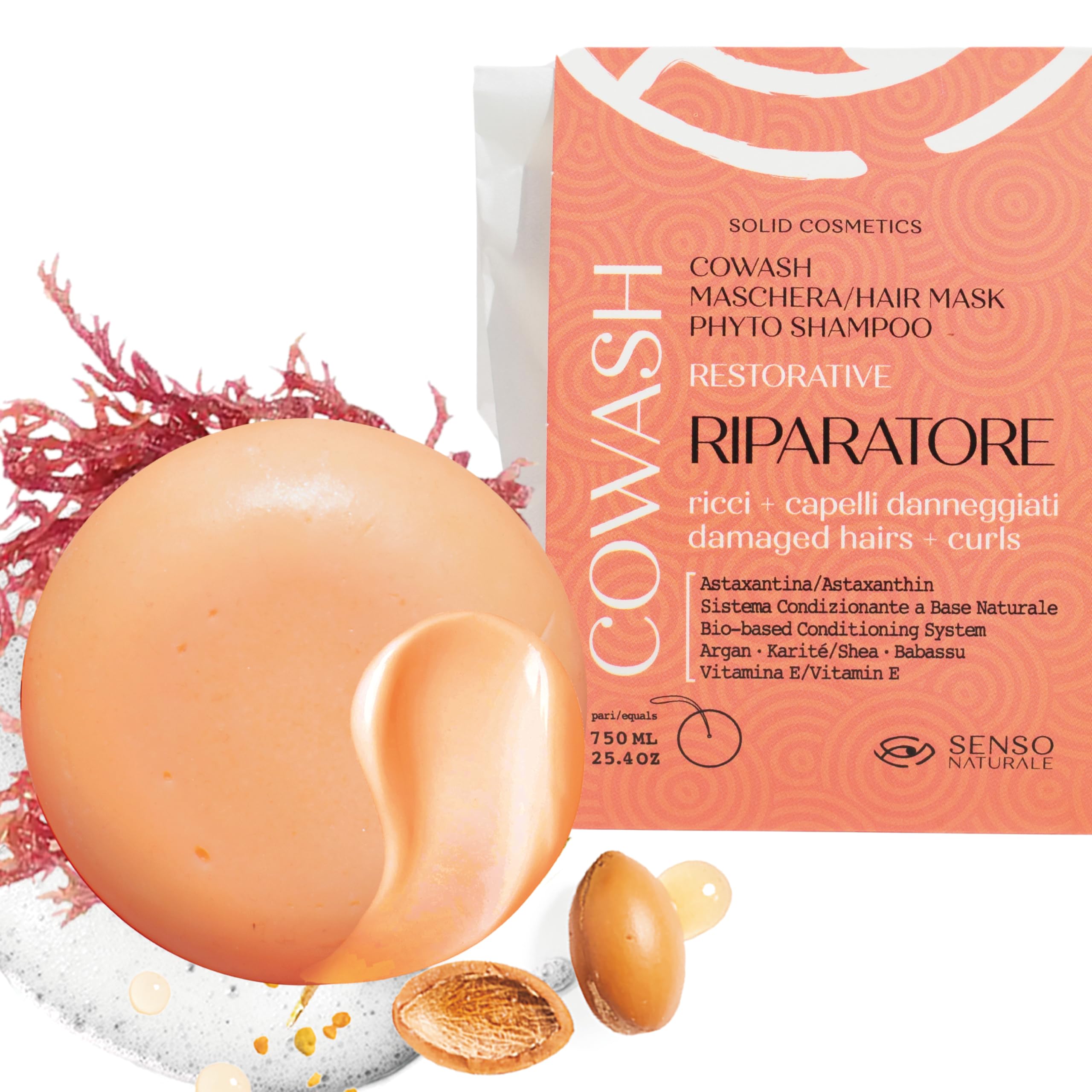 Senso Naturale Cowash 3-in-1 Restorative Solid Conditioner Mask