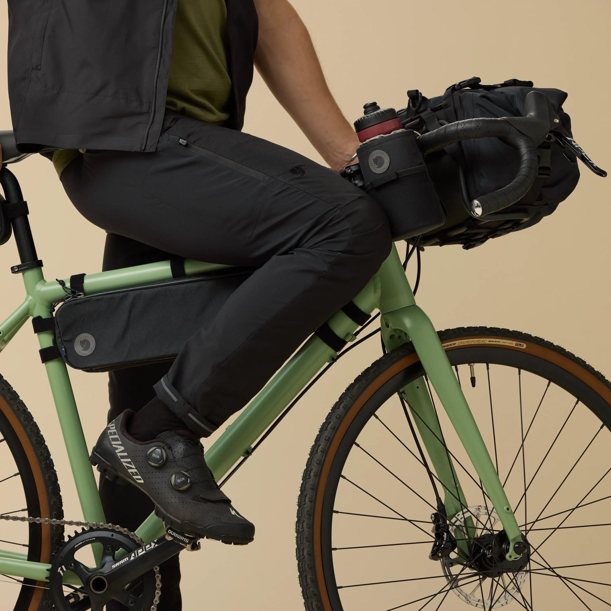 Fjällräven Unisex Hoja Snack Bag, Black, One Size