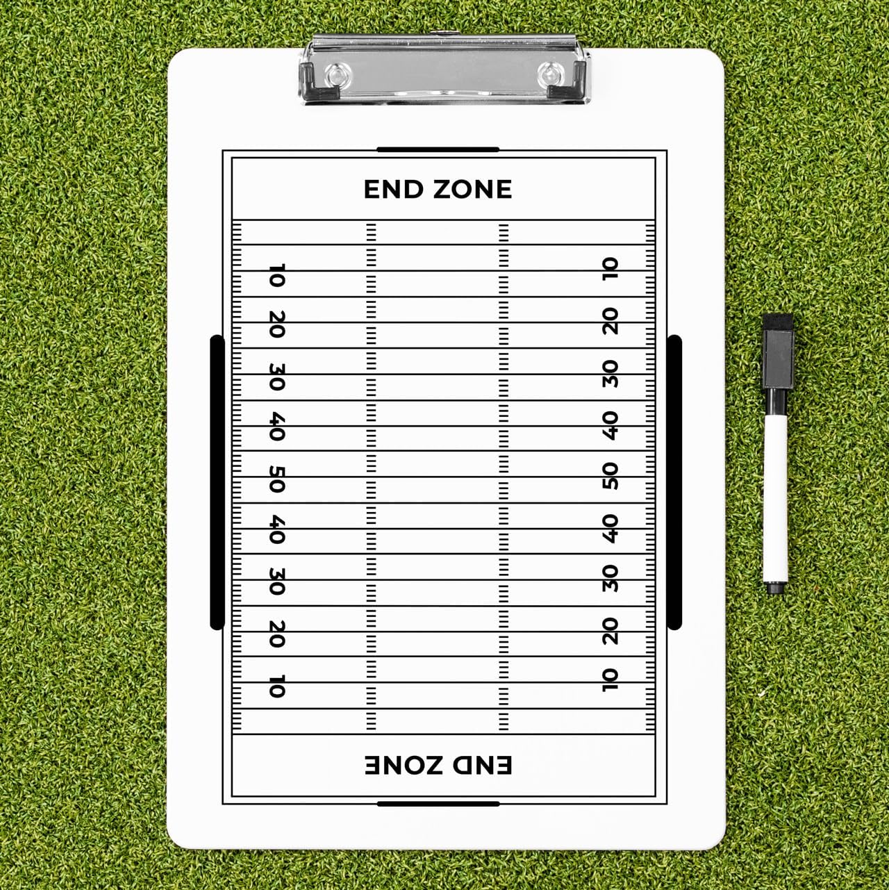 FORZA Coaching Clipboard [13 Sports Options] | Dry Erase Whiteboard Perfect for Teams, Coaches and Tactics