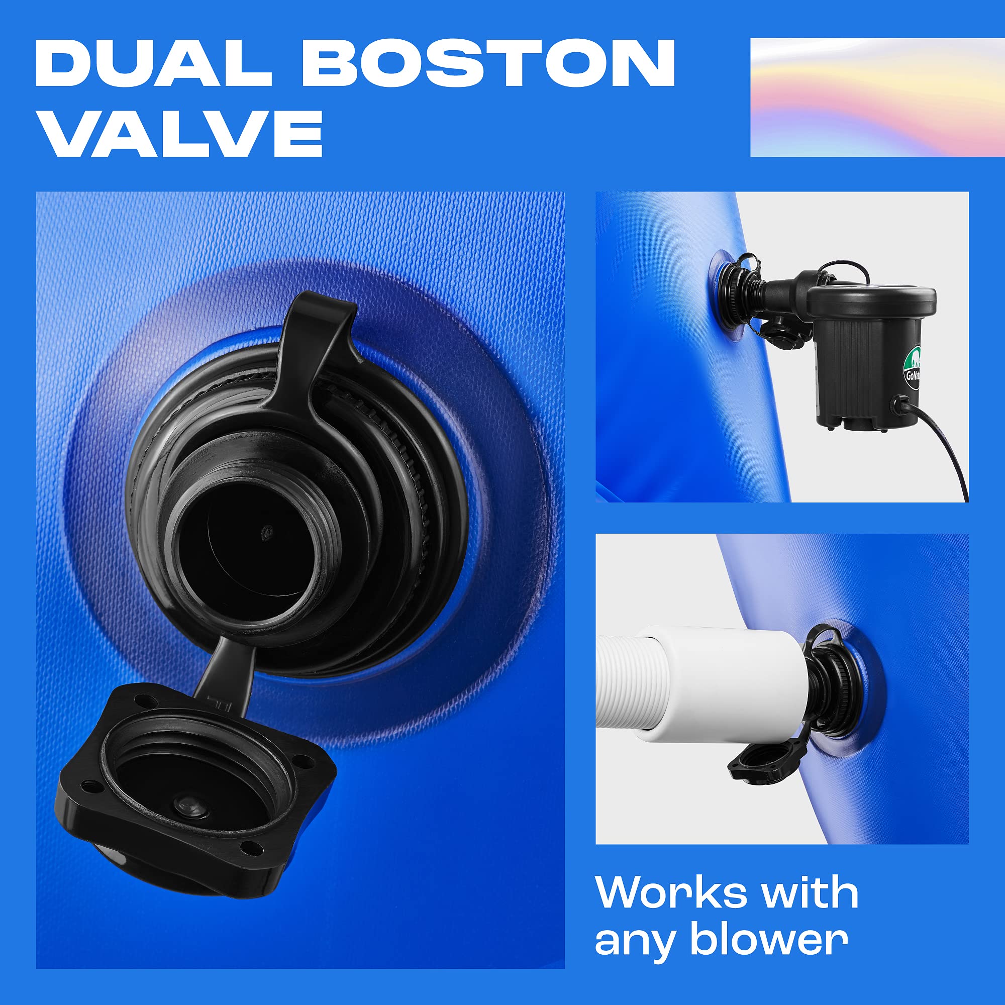 Pool Cover Pillow for Above Ground Swimming Pools. Pool Pillow | Extra Durable 0.4 mm PVC (27 Gauge) Winter Pool Pillow (4x8 ft.)